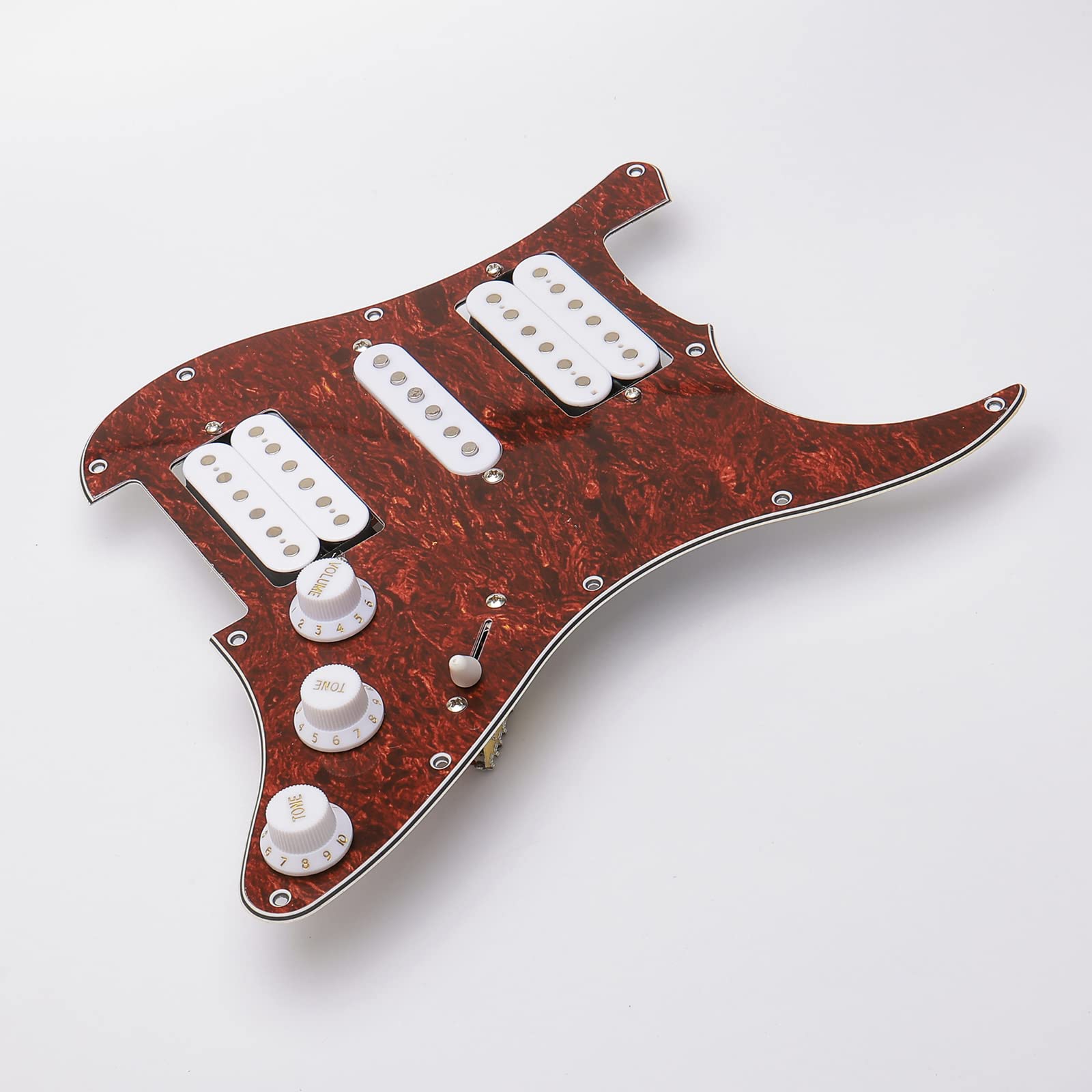 Amazon | Unxuey 11穴 ワイヤー入り ピックガード ガード プレート